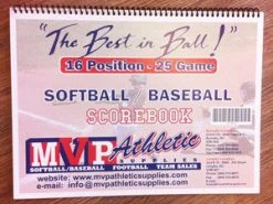 MVP Athletic Supplies MVP 16 Position Softball / Baseball Scorebook