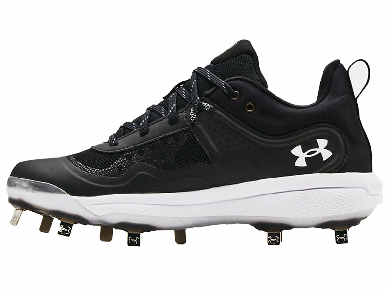 Under Armour Glyde Metal Women's Cleats Black 2 Under Armour Glyde Metal Women's Cleats Black - Image 2