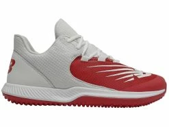 New Balance 4040 V6 Turf Cleat Red