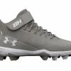 Under Armour Harper 7 Youth Baseball Cleats Grey