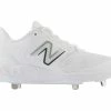 New Balance X 3000 V6 Men's Metal Cleats White