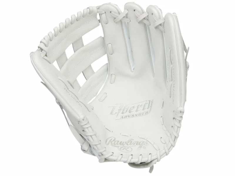 Rawlings Liberty Advanced Color Series 12.75" Fastpitch Glove White 1 Rawlings Liberty Advanced Color Series 12.75" Fastpitch Glove White