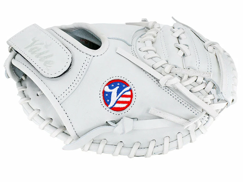 Valle Eagle 27 Catcher's Velcro Back Training Glove 1 Valle Eagle 27 Catcher's Velcro Back Training Glove