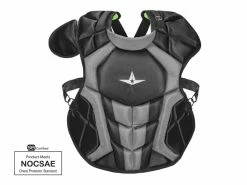 All-Star S7 AXIS 14.5" Youth Catcher's Chest Protector 7 All-Star S7 AXIS 14.5" Youth Catcher's Chest Protector -Hot Sale Gloves & Mitts Store cpcc1216s7x bk 1