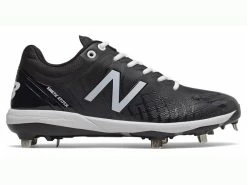 New Balance L4040v5 Men's Metal Cleats Low Black