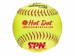 Worth 11" Optic Hot Dot Softball